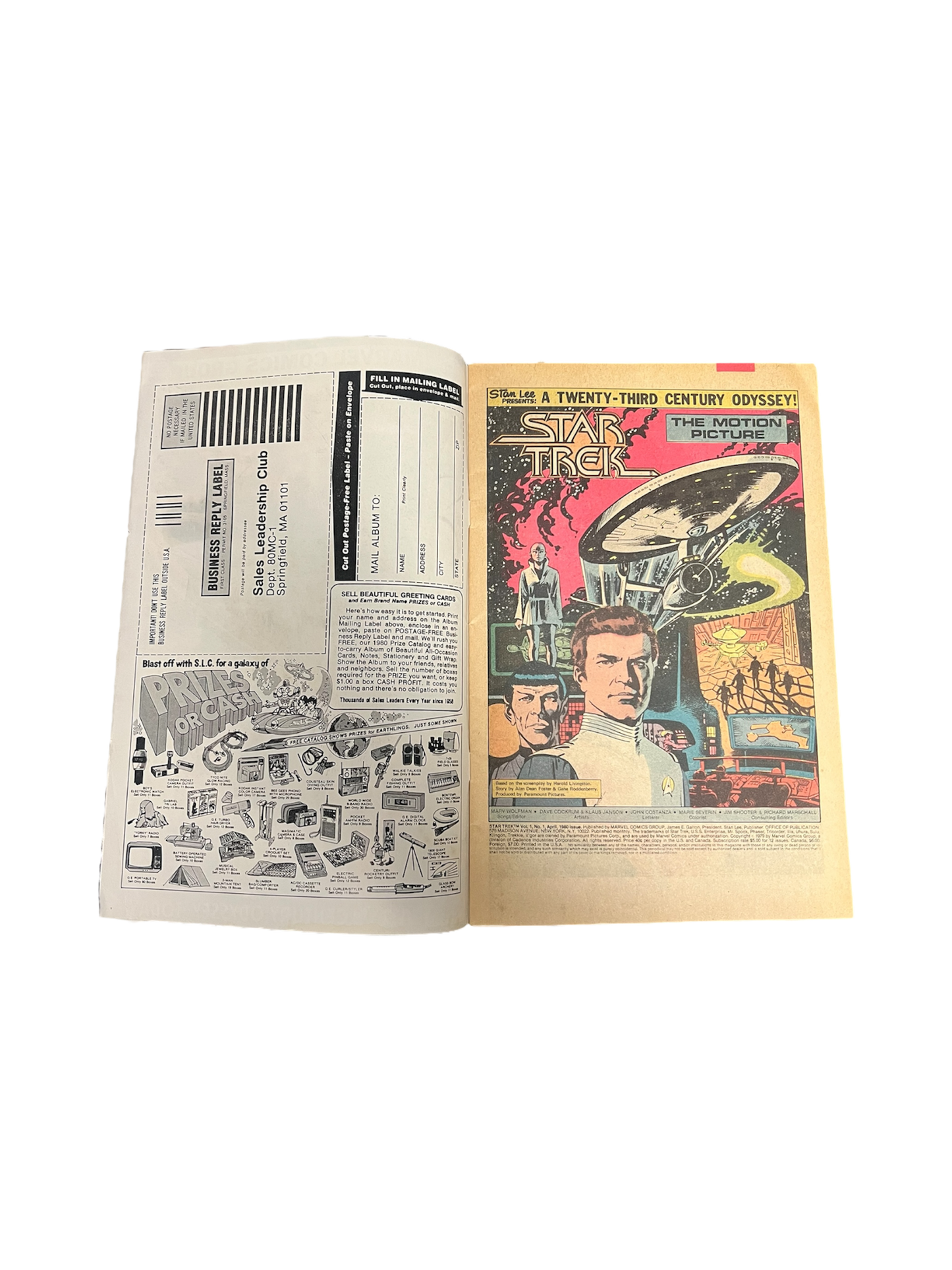 1980 MARVEL First Issue !! Star Trek (English) Comic Book