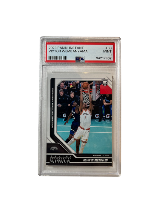 2023 Panini Instant Victor Wembanyama Rookie PSA Card