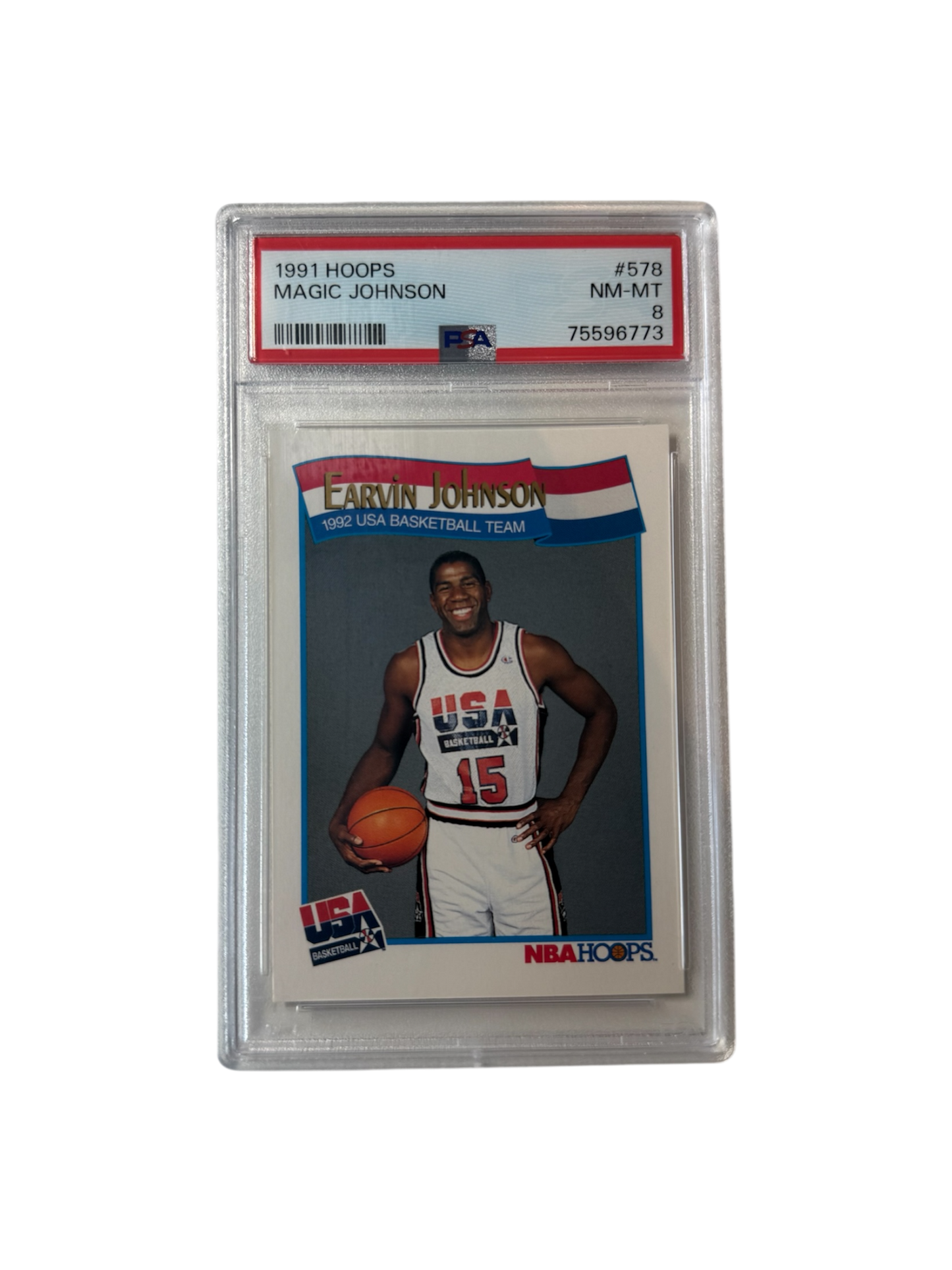 1993 Fleer Shaquille O'Neal #231 PSA 8 card