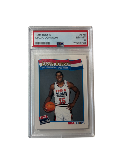 1993 Fleer Shaquille O'Neal #231 PSA 8 card