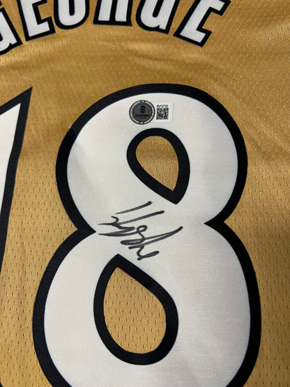 Washington Wizards Kyshawn George NBA signed Rookie City Edition Jersey