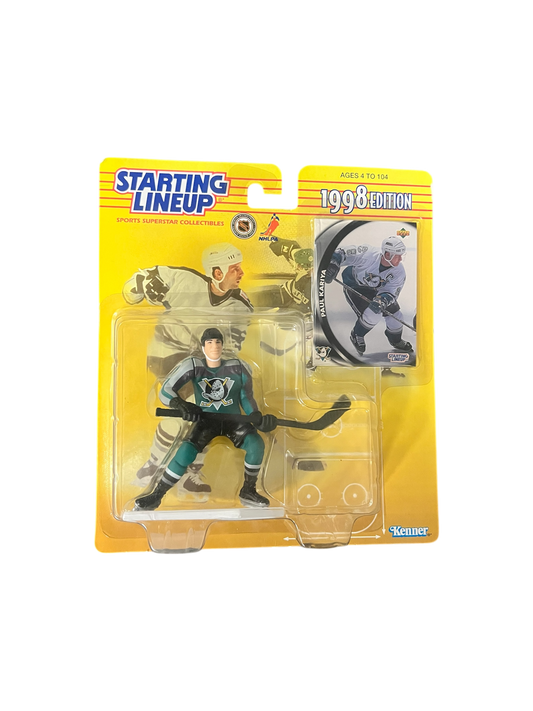 1998 Kenner Starting Lineup Paul Kariya Mighty Ducks Action Figure with card