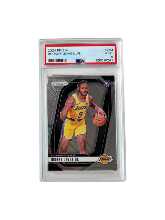 2019 Panini Prizm LeBron James PSA Card