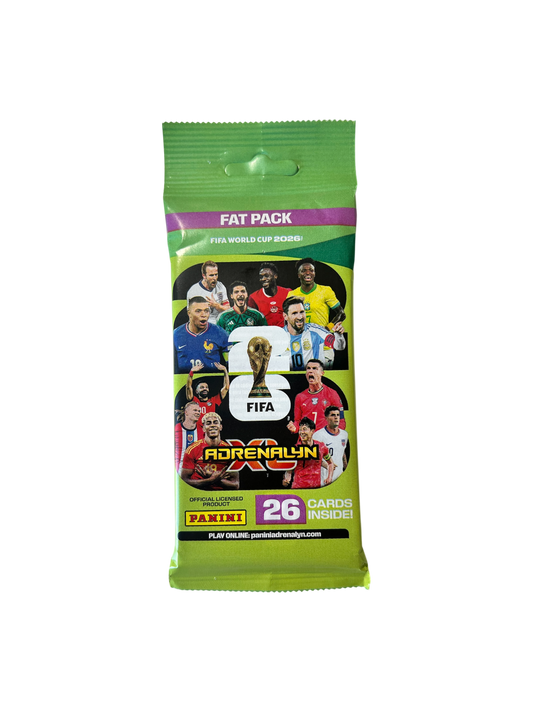 2026 Panini Adrenalyn XL FIFA World Cup 26 Card Pack - FAT PACK
