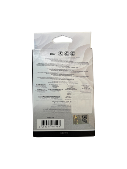 2024-25 Topps UCC Flagship Edition Football Soccer Hanger Box