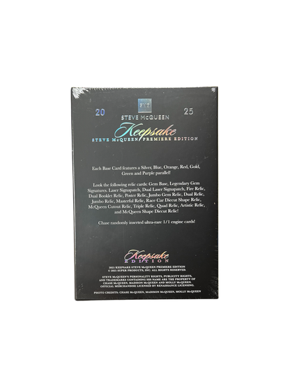 2025 Keepsake Steve McQueen Premiere Edition Box