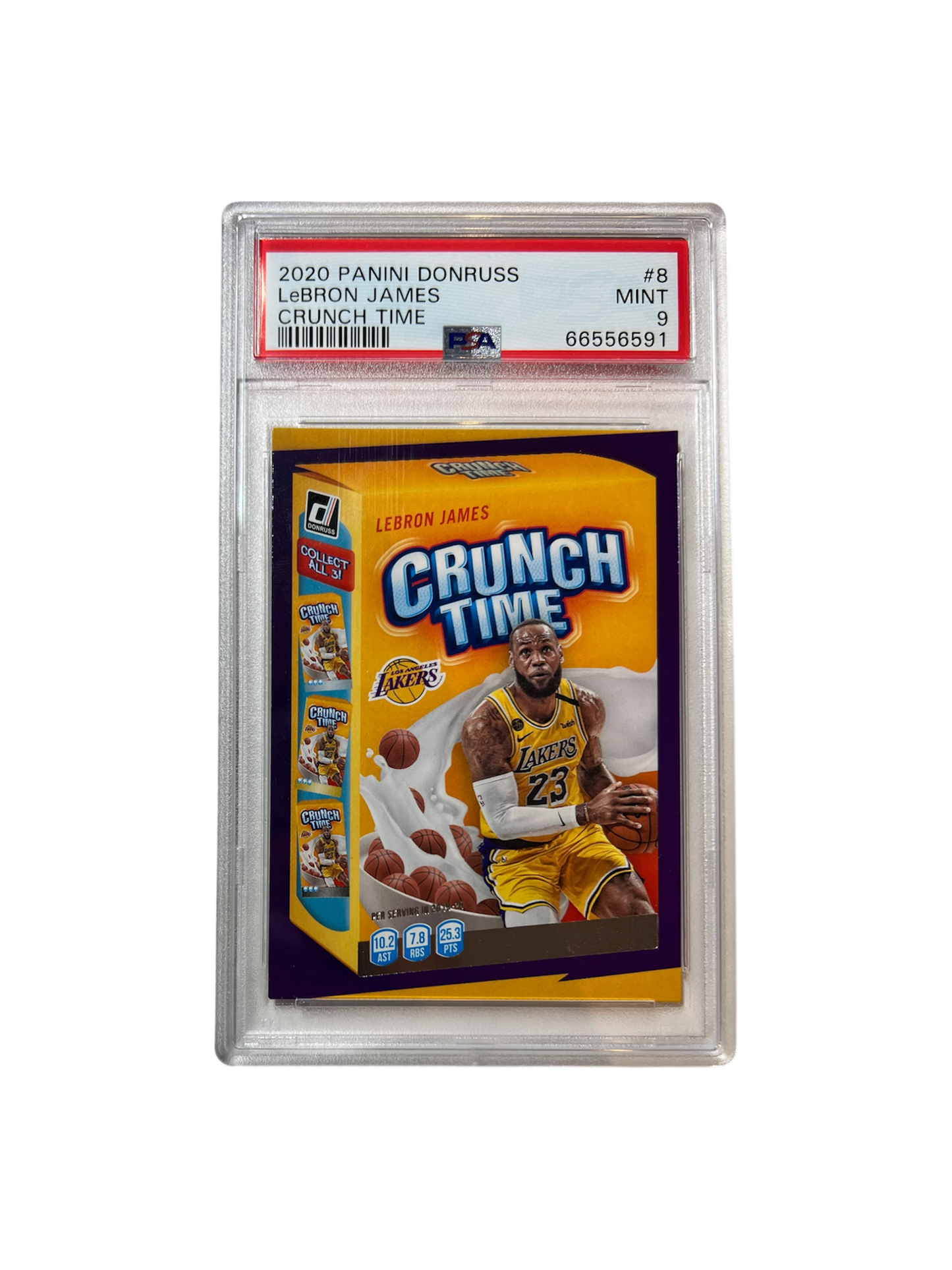 2019 Panini Prizm LeBron James PSA Card
