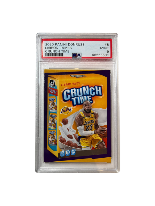 2019 Panini Prizm LeBron James PSA Card