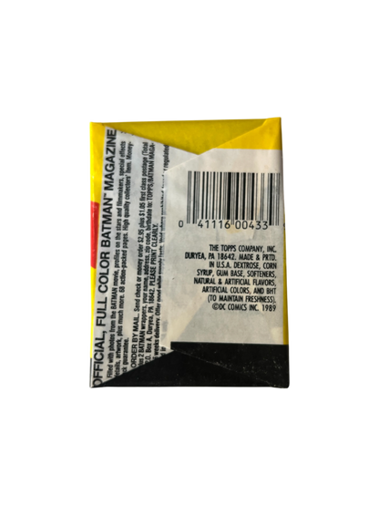 1989 Topps Movie Batman Pack