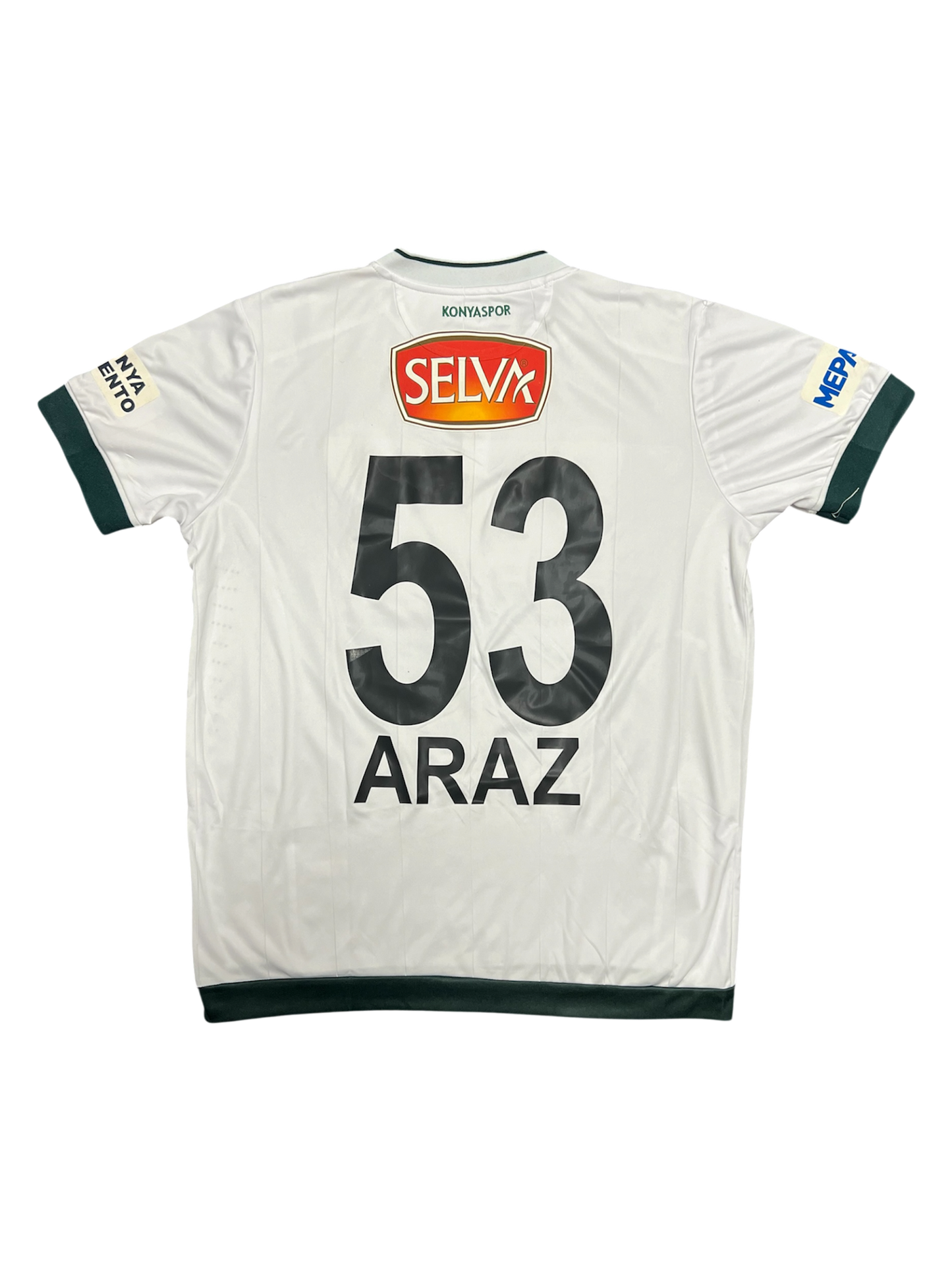 Konyaspor jersey Game Worn by Musa Araz