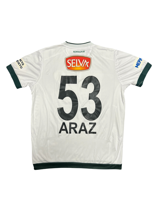 Konyaspor Game Worn Jersey by Musa Araz