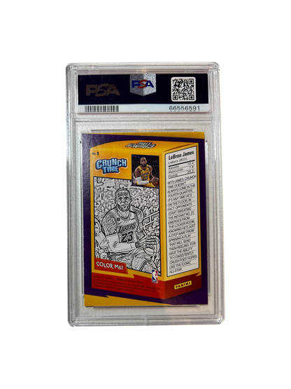 2019 Panini Prizm LeBron James PSA Card