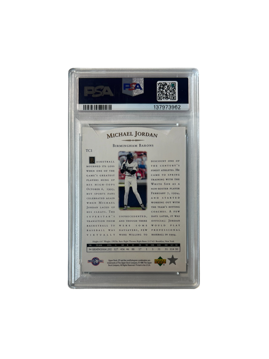 1995 Upper Deck SP Top Prospects Michael Jordan PSA Card