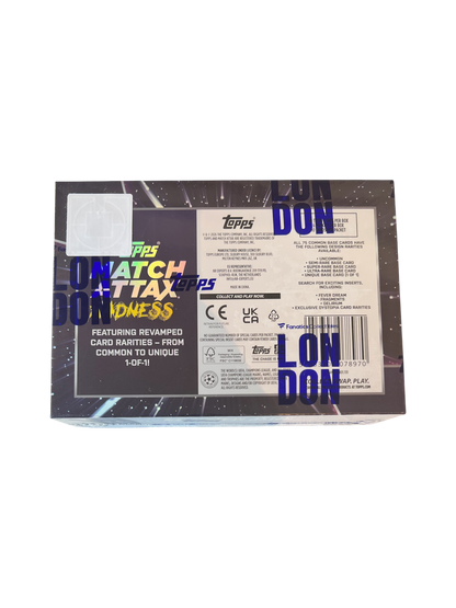 2025-26 Topps UCL Match Attack MADNESS 2.0 Football Soccer Exclusive Box