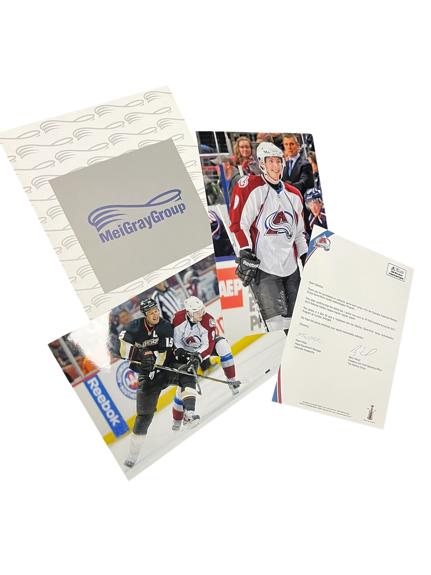 Colorado Avalanche Matt Duchene NHL Game worn Jersey