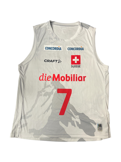 Switzerland Volleyball Team Jersey signed by Meline Pierret