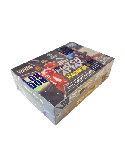 2025-26 Topps UCL Match Attack MADNESS 2.0 Football Soccer Exclusive Box