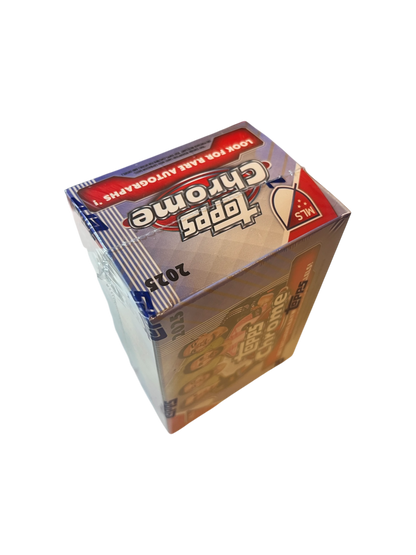 2025 Topps Chrome MLS Soccer Blaster Box