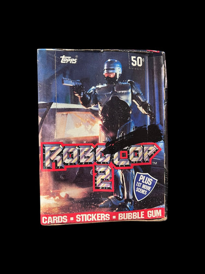 1990 Topps Robocop 2 Movie cards Hobby Box
