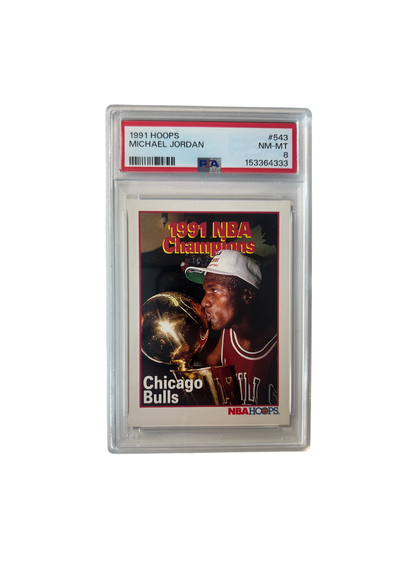 1991 NBA HOOPS Michael Jordan PSA Card