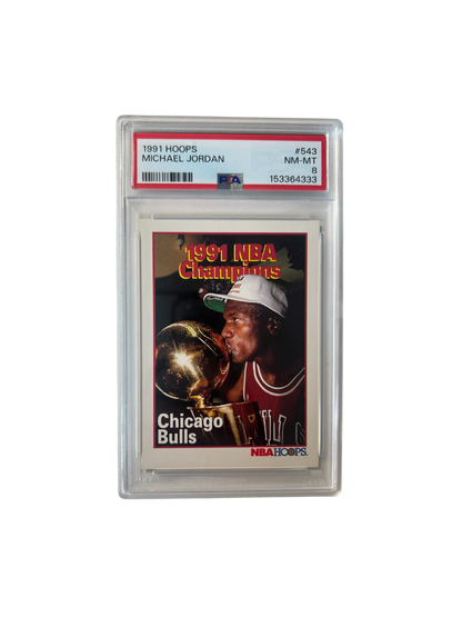 1991 NBA HOOPS Michael Jordan PSA Card