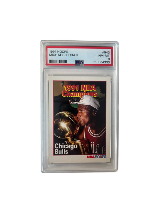 1991 NBA HOOPS Michael Jordan PSA Card