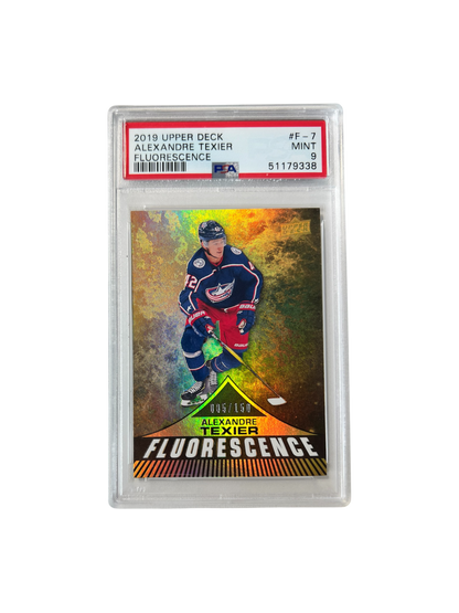 2015 Upper Deck Ultimate Collection Kevin Fiala Autograph PSA 9 card
