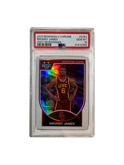 2019 Panini Prizm LeBron James PSA Card