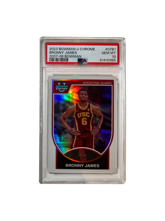 2019 Panini Prizm LeBron James PSA Card