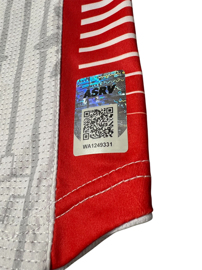 Switzerland Basketball jersey Game Worn & Signed by Jonathan Dubas