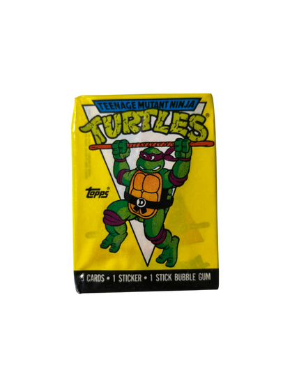 1989 Topps TMNT Teenage Mutant Ninja Turtles Pack - Donatello cover