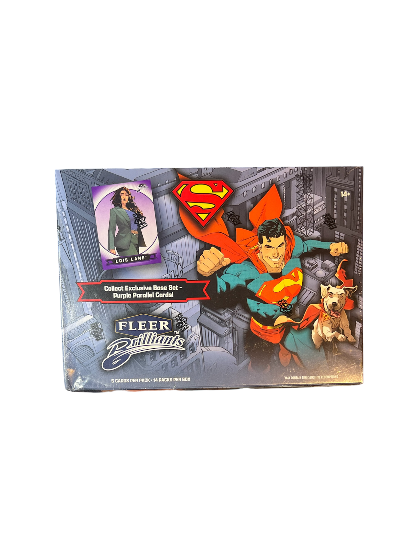 2025 Upper Deck Fleer Brilliants Superman Mega Box
