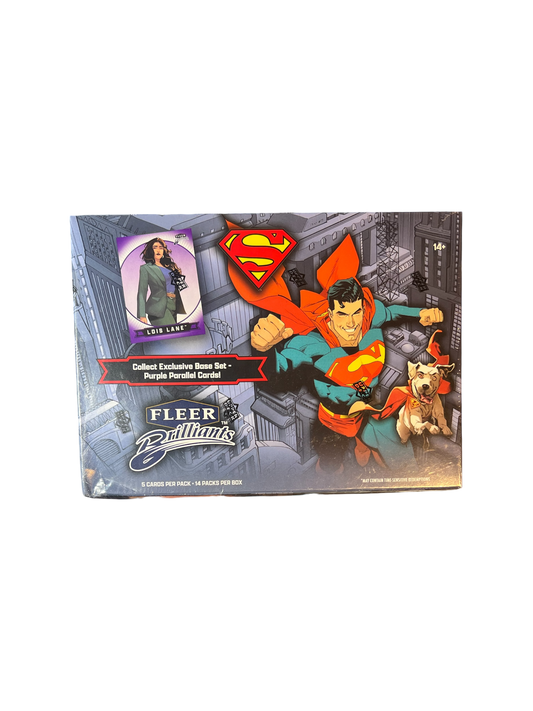 2025 Upper Deck Fleer Brilliants Superman Mega Box