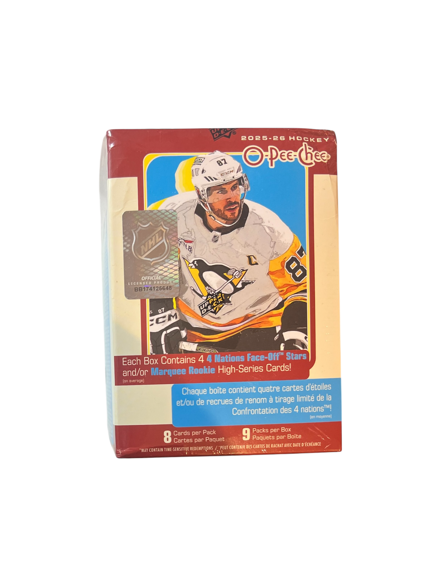 2025-26 Upper Deck O-Pee-Chee Hockey Blaster Box