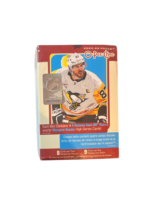 2025-26 Upper Deck O-Pee-Chee Hockey Blaster Box