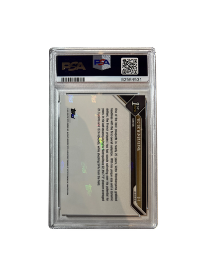 2023 Topps Now Victor Wembanyama Rookie Draft PSA 10 Card