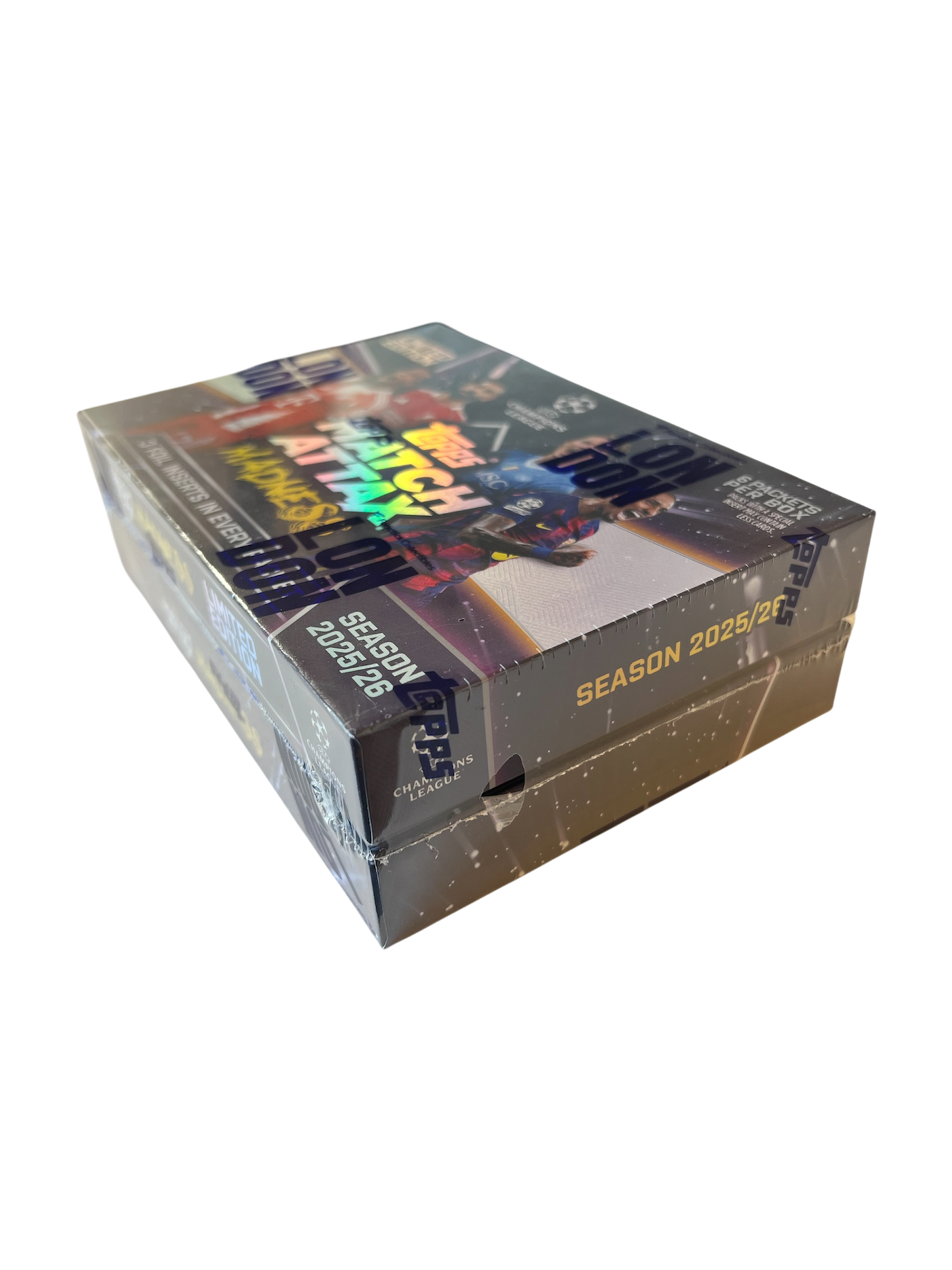 2025-26 Topps UCL Match Attack MADNESS 2.0 Football Soccer Exclusive Box
