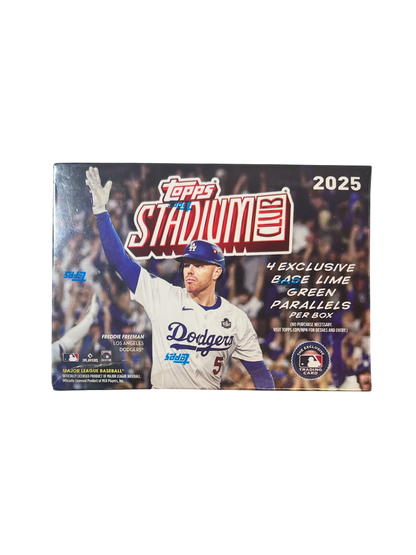 2025 Topps Stadium Club Baseball Blaster Box