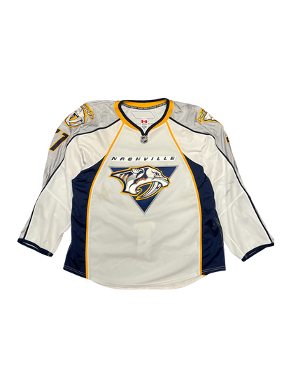 Nashville Predators Jean-Pierre Dumont NHL Game worn Jersey