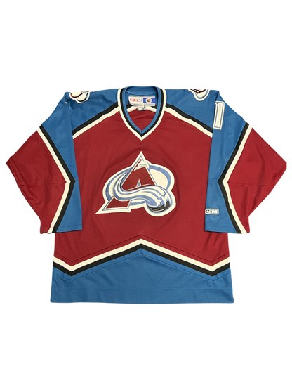 Colorado Avalanche Legend David Aebischer NHL signed Jersey