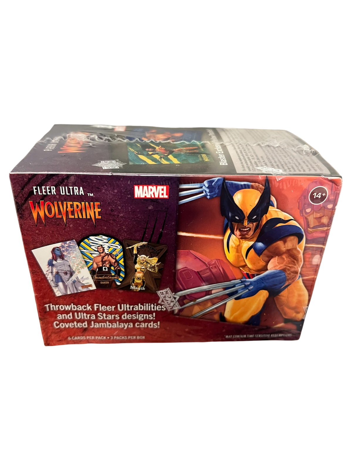 2023 Upper Deck Fleer Ultra Marvel Wolverine Blaster Box