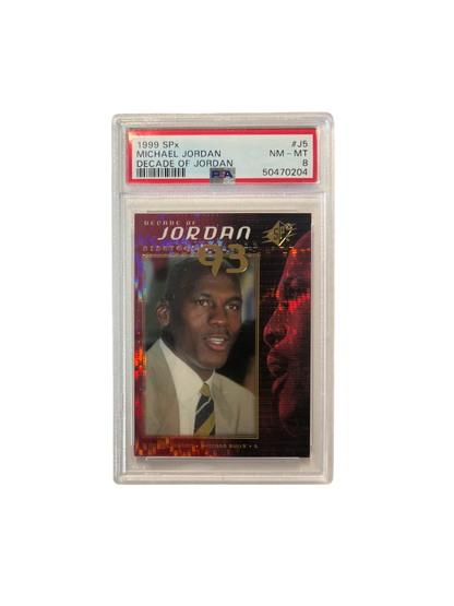 1999 Upper Deck SPx Michael Jordan PSA Card