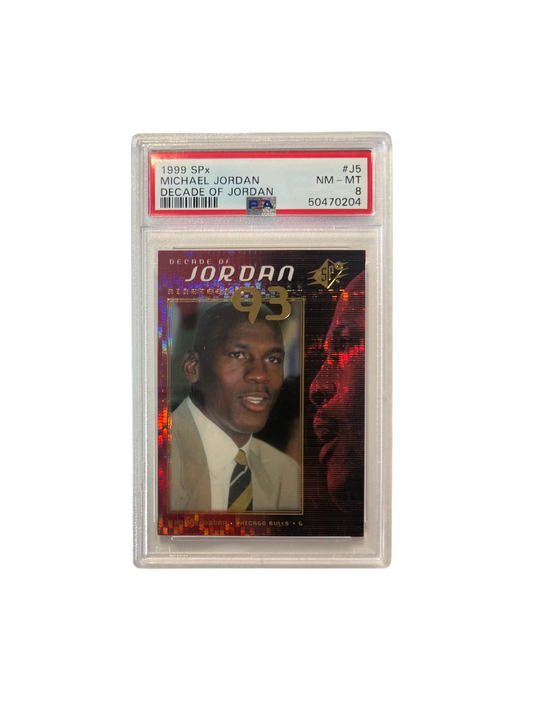 1999 Upper Deck SPx Michael Jordan PSA Card