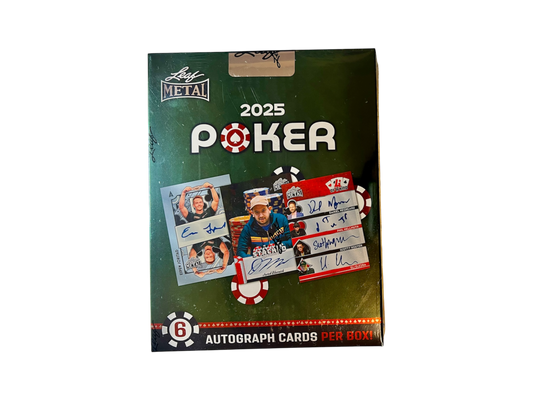 2025 Leaf Metal Poker Blaster Box