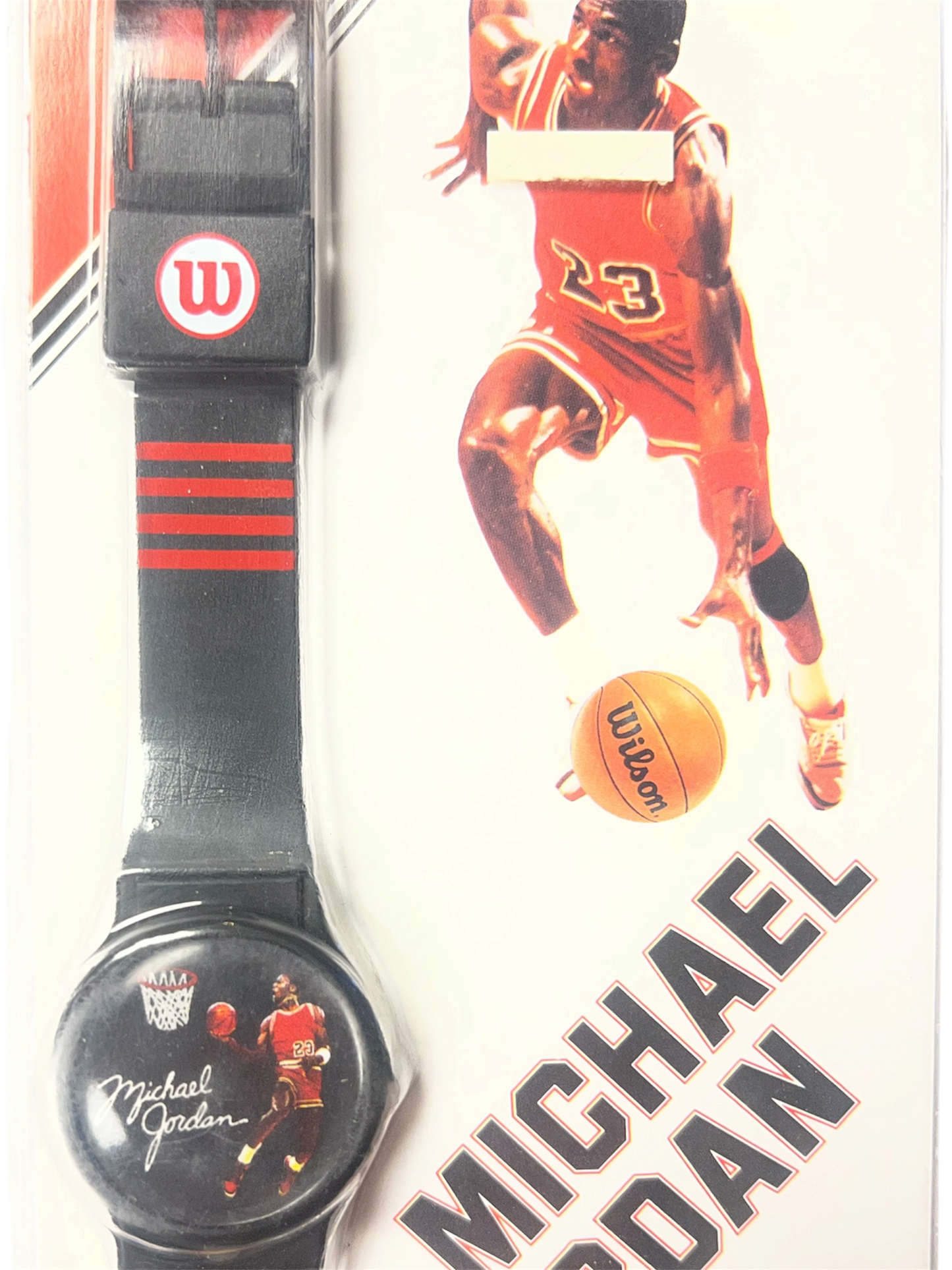 1990s Nelsonic Wilson Michael Jordan Action Watch