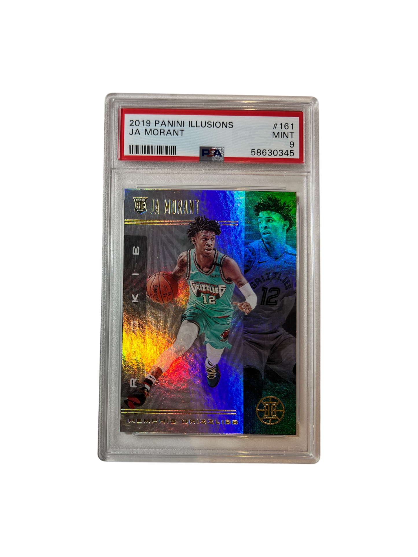 2019 Panini Illusions Ja Morant PSA Card