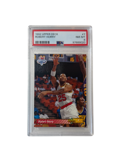 1992 Upper Deck Shaquille O'Neal #1 Draft Pick PSA 8 card