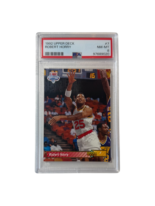 1992 Upper Deck Shaquille O'Neal #1 Draft Pick PSA 8 card