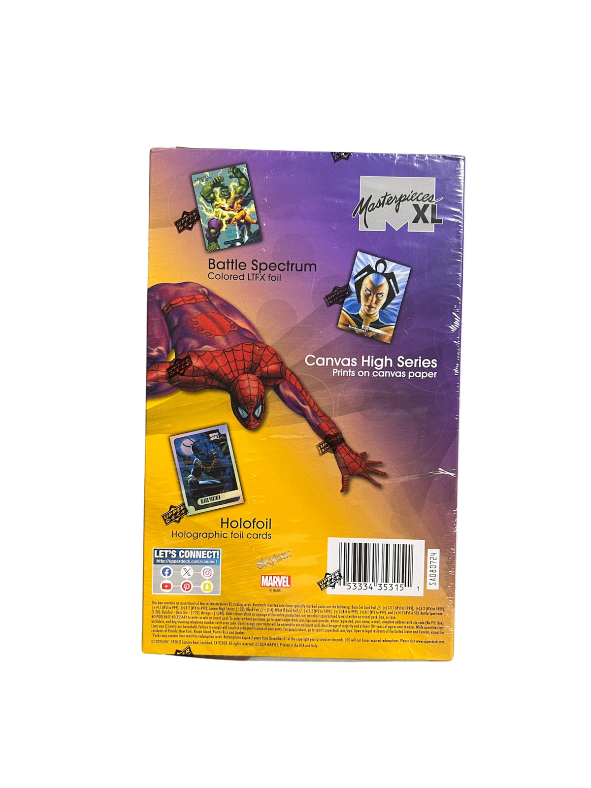 2024 Upper Deck Marvel Masterpieces XL Box