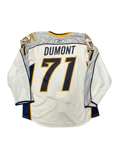 Nashville Predators Jean-Pierre Dumont NHL Game worn Jersey